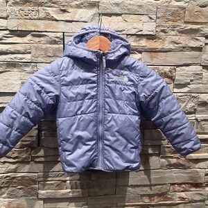 The North Face  Girls Mossbud Swirl Full Zip Hooded Jacket in Lavender,  Size 3T